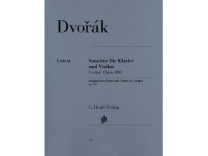 Dvorák Sonatina for Violin And Piano in G - Op. 100
