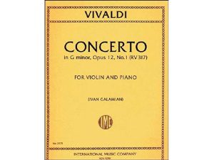 Vivaldi - Concerto in G Minor - RV 317 - Op.12 No. 1