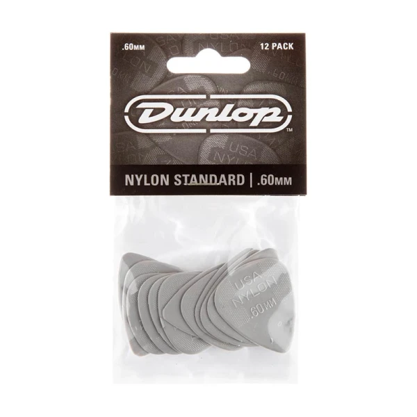 Dunlop Nylon Standard Picks .60mm - Set of 12