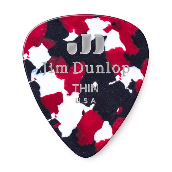 Dunlop Celluloid Confetti Pick Thin - Set of 6