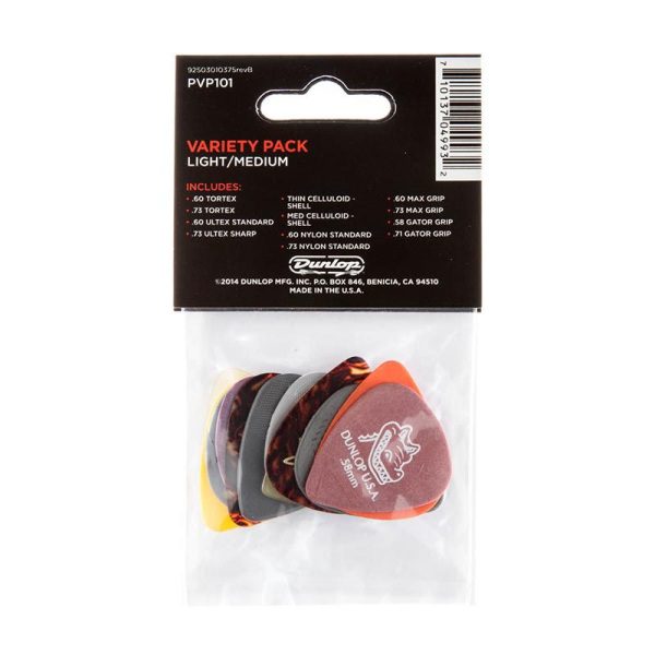 Dunlop Light/Medium Pick Variety Pack - Image 2