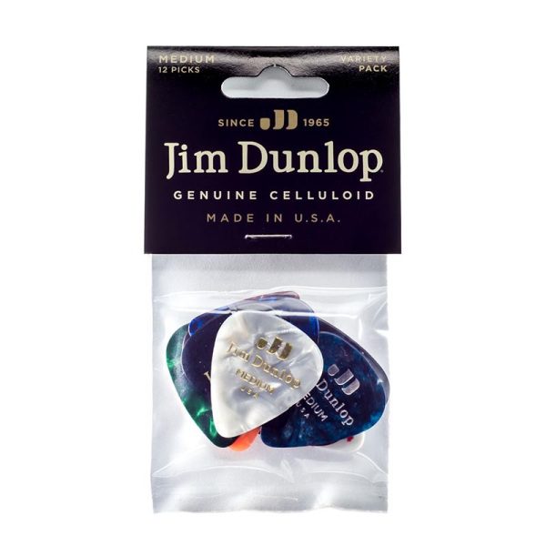Dunlop Medium Celluloid Pick Variety Pack