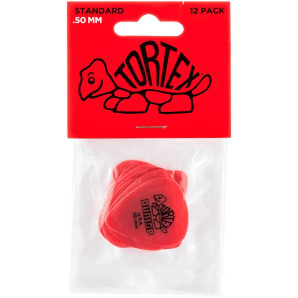 Dunlop Tortex Standard .50mm Pick - Set of 12