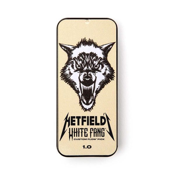 Dunlop James Hetfield's White Fang Pick Tin - 1.0mm - Image 4