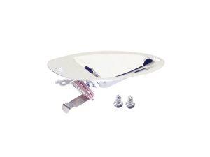 Stagg Stratocaster Jack Socket + Plate - Chrome