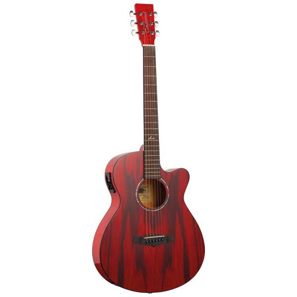Tanglewood Azure TA4CE - Shimmer Red Gloss