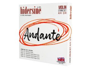 Hidersine Andante Violin String Set 4/4-3/4