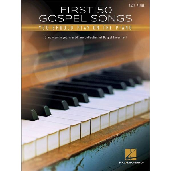 First 50 Gospel Songs - Easy Piano