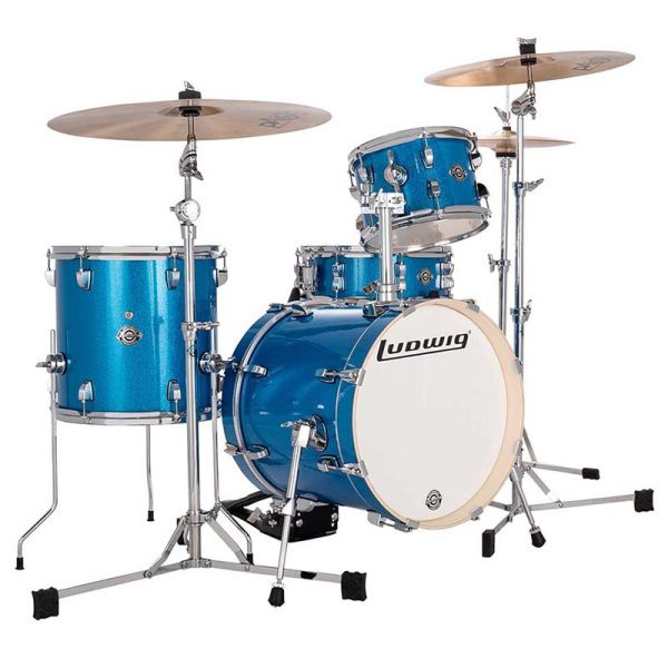 Ludwig Breakbeats By Questlove Drum Kit - Blue Sparkle