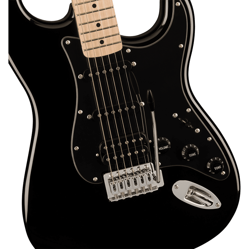 Fender Squier Sonic Stratocaster - HSS - Black - Image 2