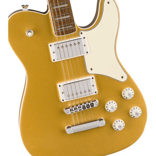Fender Squier LE Paranormal Troublemaker Telecaster Deluxe - Aztec Gold - Image 5