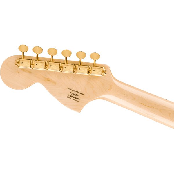 Fender Squier LE Paranormal Troublemaker Telecaster Deluxe - Gold Hardware - Black - Image 3