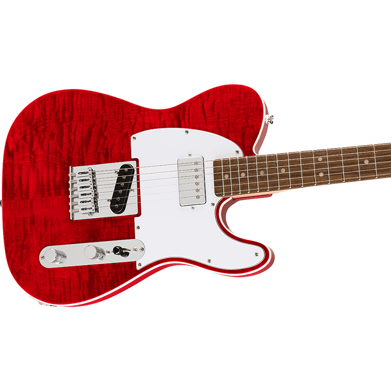 Fender Squier Affinity Telecaster FMT - SH - Crimson Red Transparent - Image 4