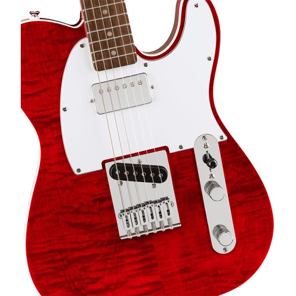 Fender Squier Affinity Telecaster FMT - SH - Crimson Red Transparent - Image 3