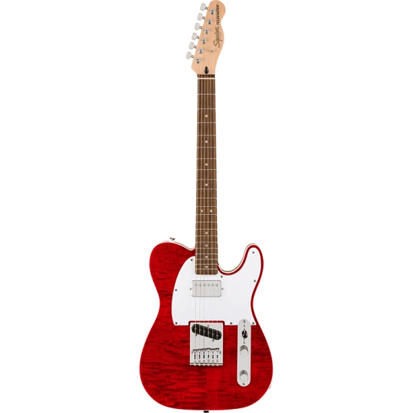Fender Squier Affinity Telecaster FMT - SH - Crimson Red Transparent
