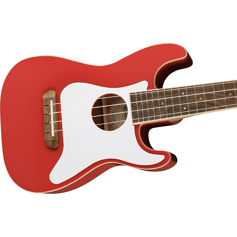 Fender Limited Edition Fullerton Strat Ukulele - Fiesta Red - Image 6