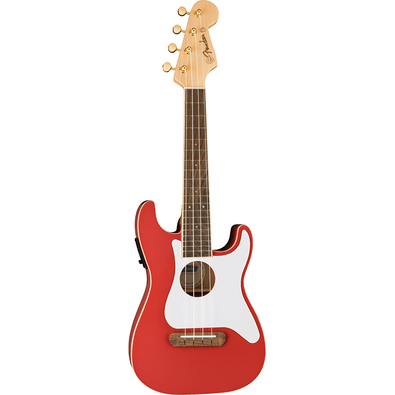 Fender Limited Edition Fullerton Strat Ukulele - Fiesta Red