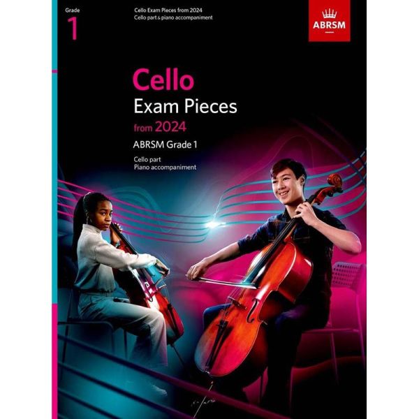 ABRSM Cello Exam Pieces From 2024 - Grade 1