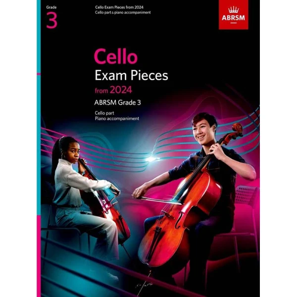 ABRSM Cello Exam Pieces From 2024 - Grade 3