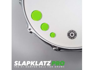 Slapkatz Mini Drum Dampeners - Alien Green