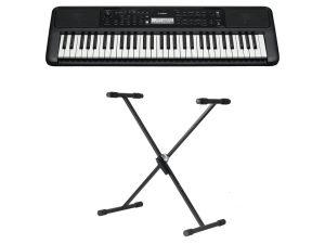 Yamaha PSR-E383 61-Key Portable Keyboard w/Keyboard Stand