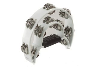 Koda 10" Tambourine - White