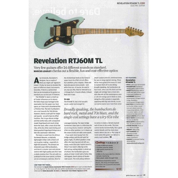 Revelation RJT60 M TL - Greenburst - Image 6