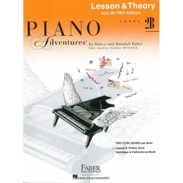 Piano Adventures All In Two - Level 2B - Lesson And Theory Book