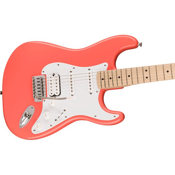 Fender Squier Sonic Stratocaster HSS MN WPG - Tahitian Coral - Image 6