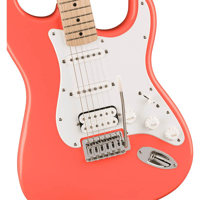 Fender Squier Sonic Stratocaster HSS MN WPG - Tahitian Coral - Image 5