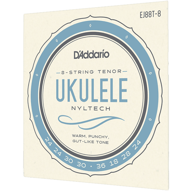 D'addario EJ88T-8 8-String Tenor Ukulele String Set - Image 2