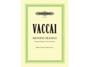 Vaccai - Metodo Practico - Medium Voice And Piano
