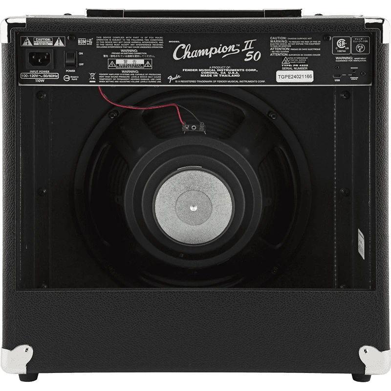 Fender Champion II 50 - Combo Guitar Amplifier - Image 5