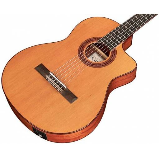 Córdoba C5-CET - Thinbody Cutaway Nylon String Guitar w/Pickup - Image 4