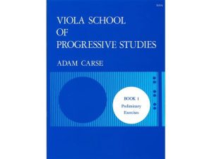 Viola School Of Progressive Studies - Book 1-  Adam Carse