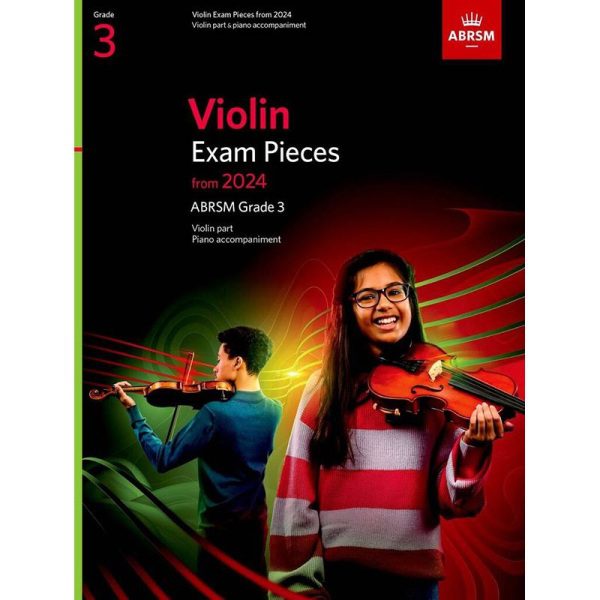 ABRSM Violin Exam Pieces From 2024 - Grade 3