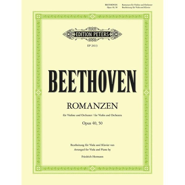 Beethoven - Two Romances For Violin + Orchestra