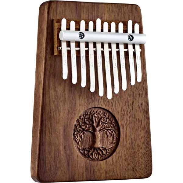Meinl KL1001TOL Sonic Energy Tree Of Life Kalimba - 10 Notes - Black Walnut - Image 4