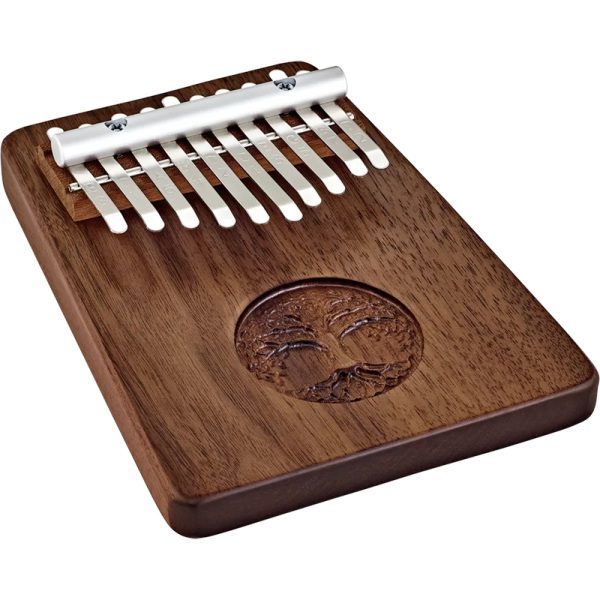Meinl KL1001TOL Sonic Energy Tree Of Life Kalimba - 10 Notes - Black Walnut