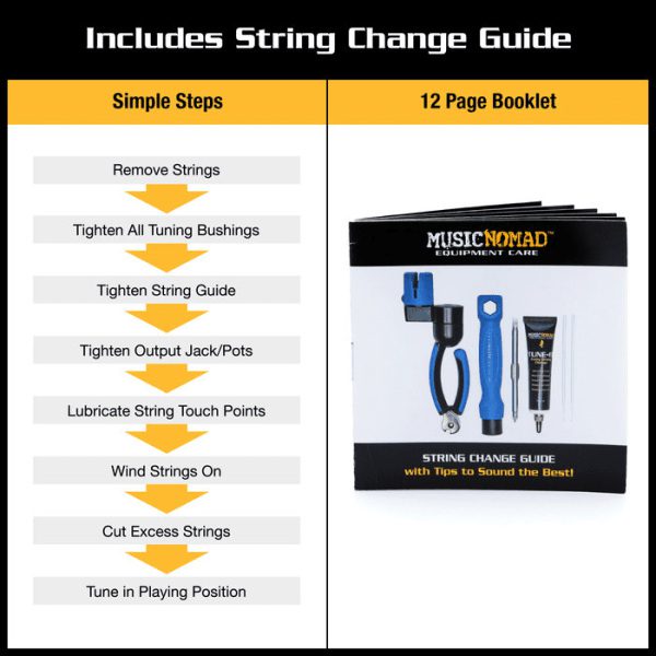 Music Nomad MN218 - String Change Kit For Guitar - Image 2