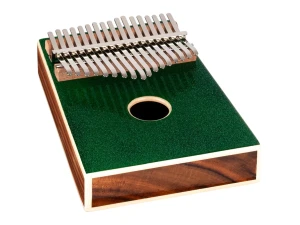 Ortega OKB4-MGR Kalimba - 17 Notes - Metallic Green Sparkle