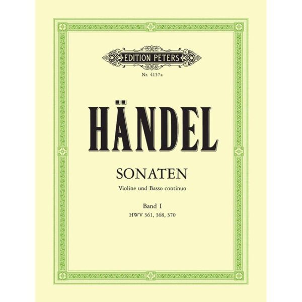 Handel - Sonatas - Volume 1