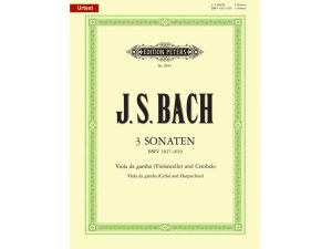 Bach - 3 Sonaten BWV 1027-1029