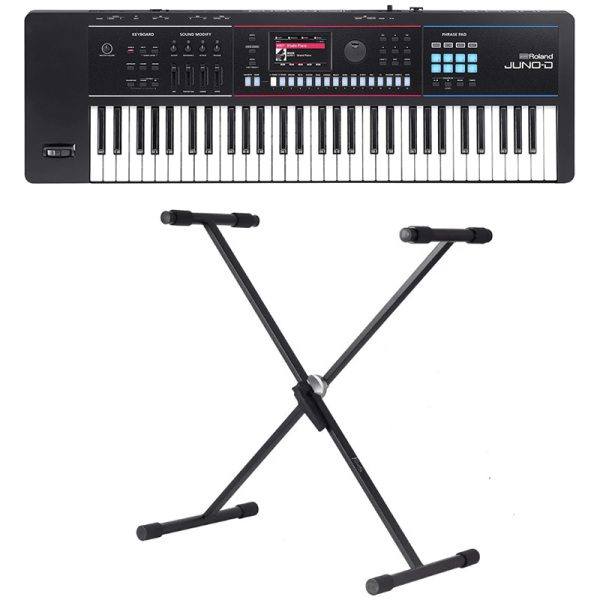 Roland JUNO-D6 - Synthesizer w/Keyboard Stand
