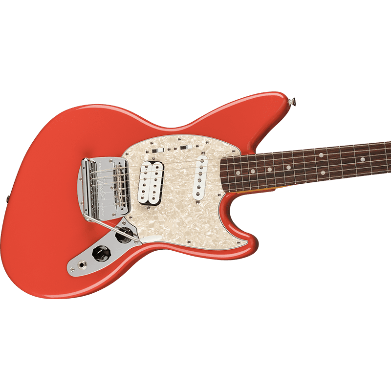 Fender Kurt Cobain Jag-Stang - RW - Fiesta Red - Image 3