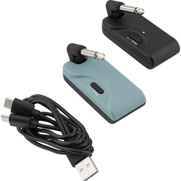Fender Telepath Wireless System - Mystic Ice Blue And Black - Image 9