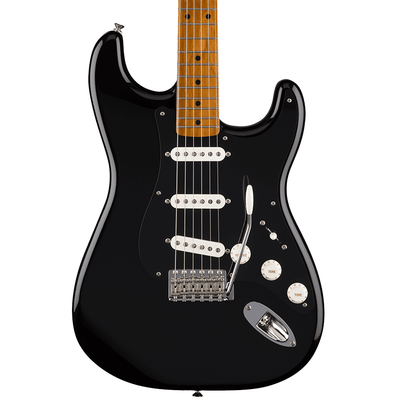 Fender Limited Edition Vintera II 50s Stratocaster - MN - Black - Image 5