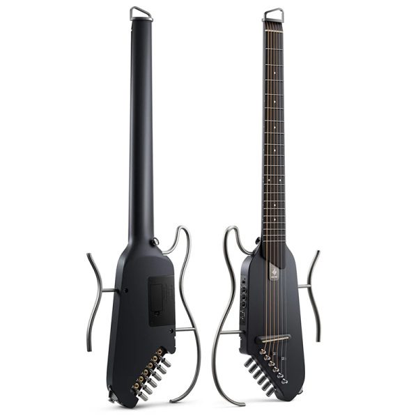 Donner HUSH-1 Practice/Silent Headless Guitar - Black - Image 9