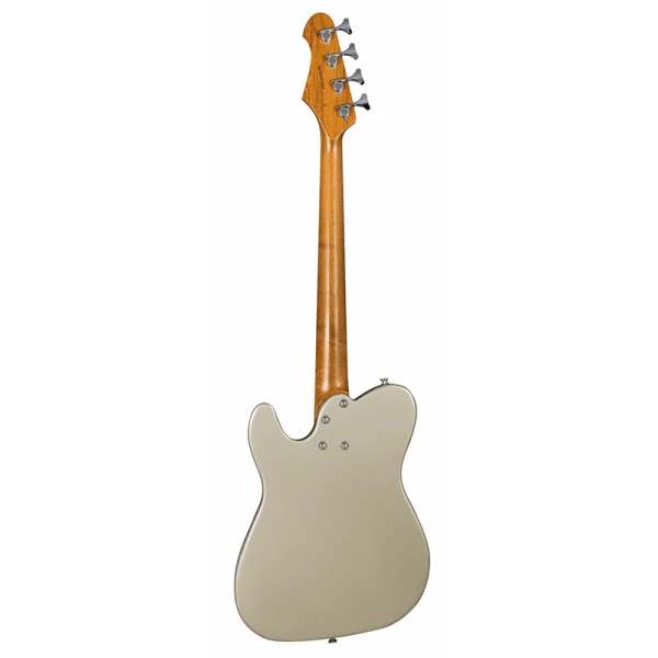 Shergold SBT14 - Telstar Standard Bass Guitar - Gold Gloss - Image 2