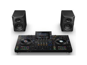 AlphaTheta XDJ-AZ - w/Pair Of Pioneer VM-50 Monitors